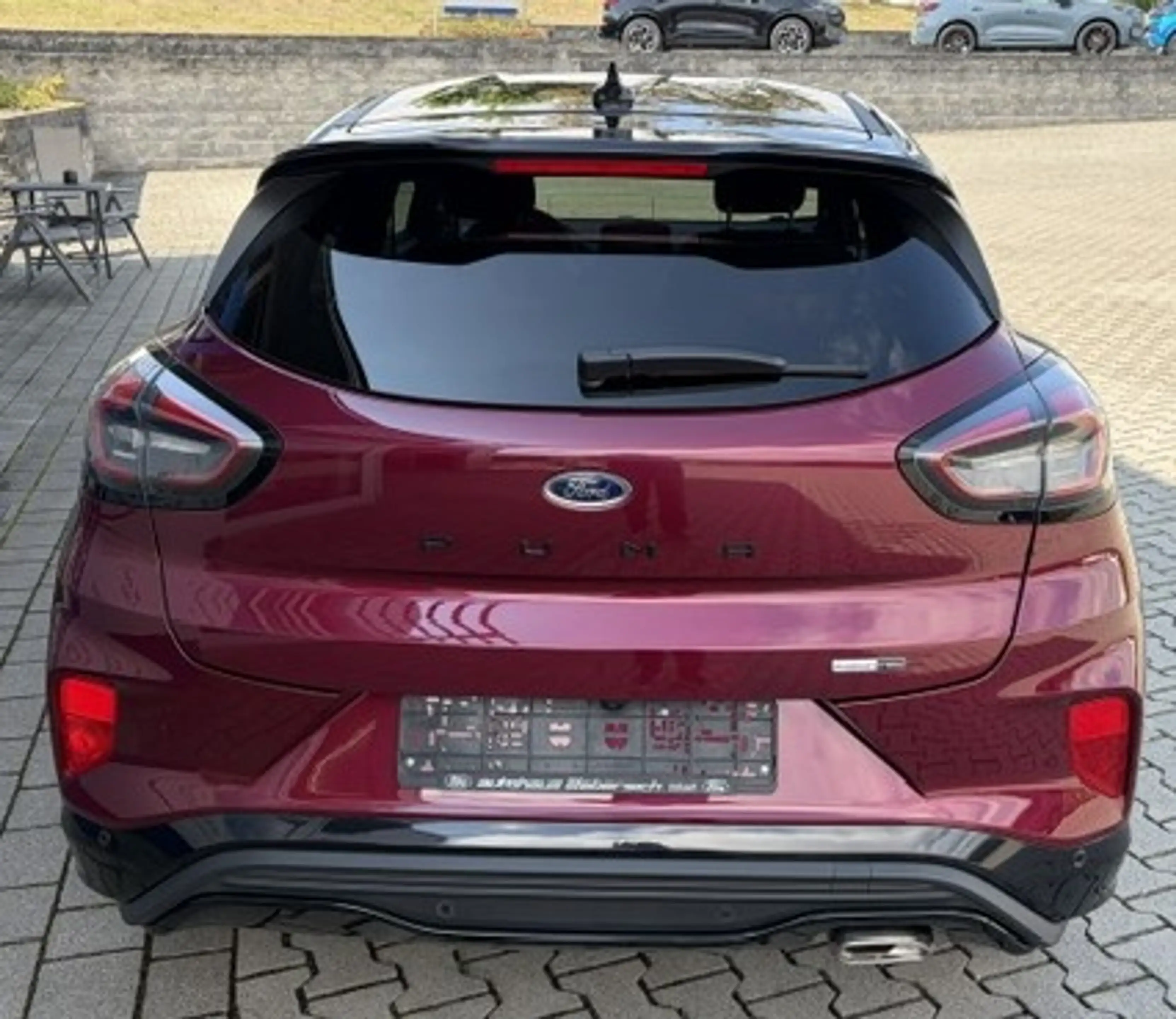 Ford Puma Vivid Ruby Edition — photo 8