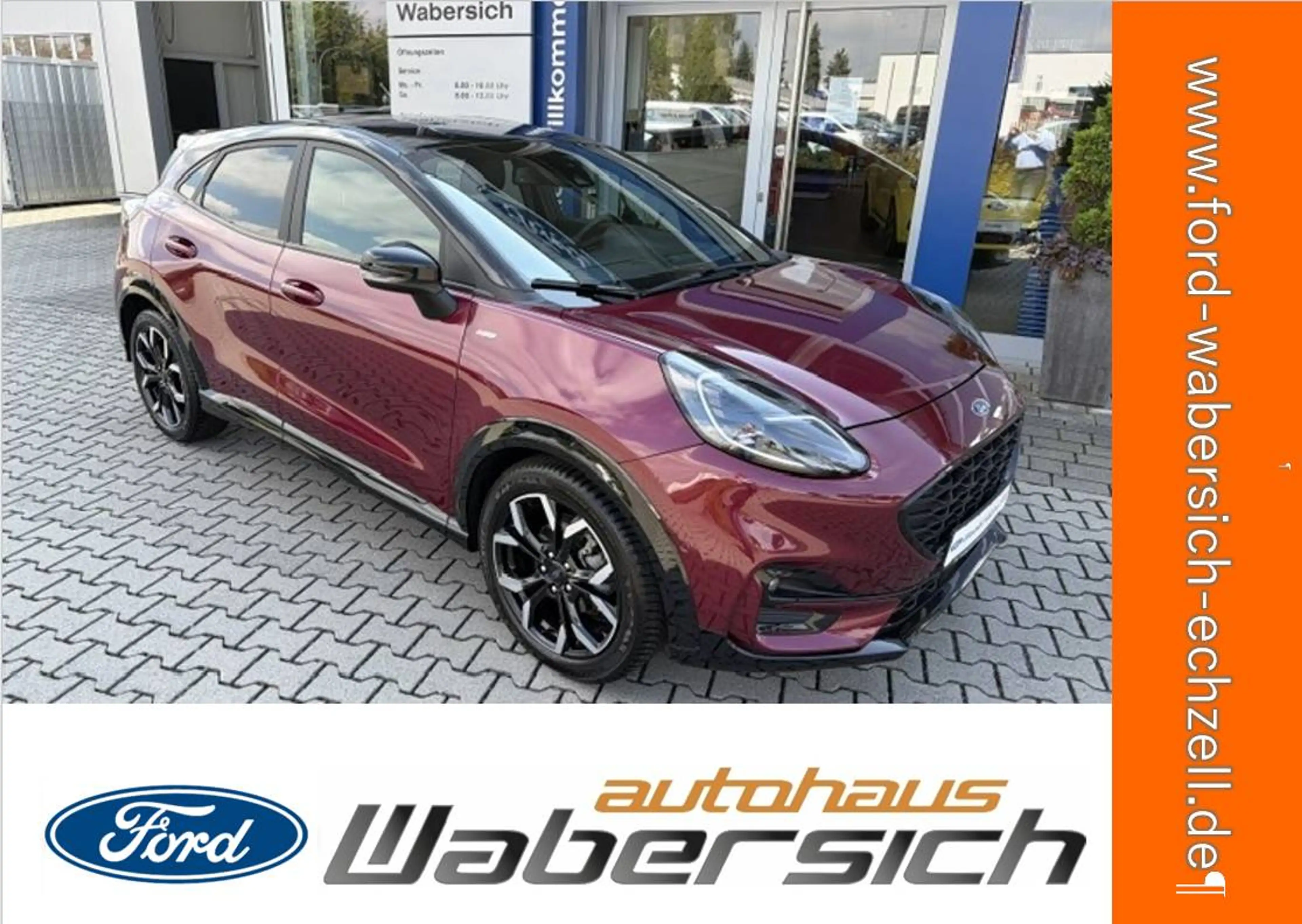 Ford Puma Vivid Ruby Edition