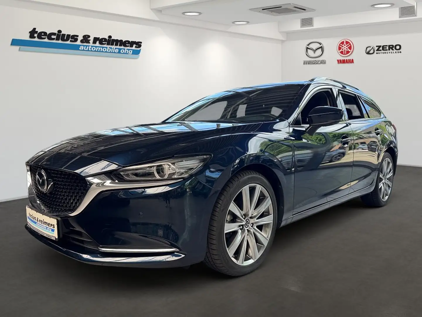 Mazda 6 Kombi SKYACTIV-G 194 AT Exclusive-L. Matrix/Bose Albastru - 1
