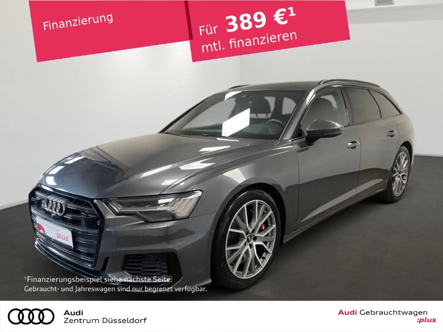 Audi S6 Avant 3.0 TDI quattr HD MATRIX AHK LEDER ACC Grau - 1