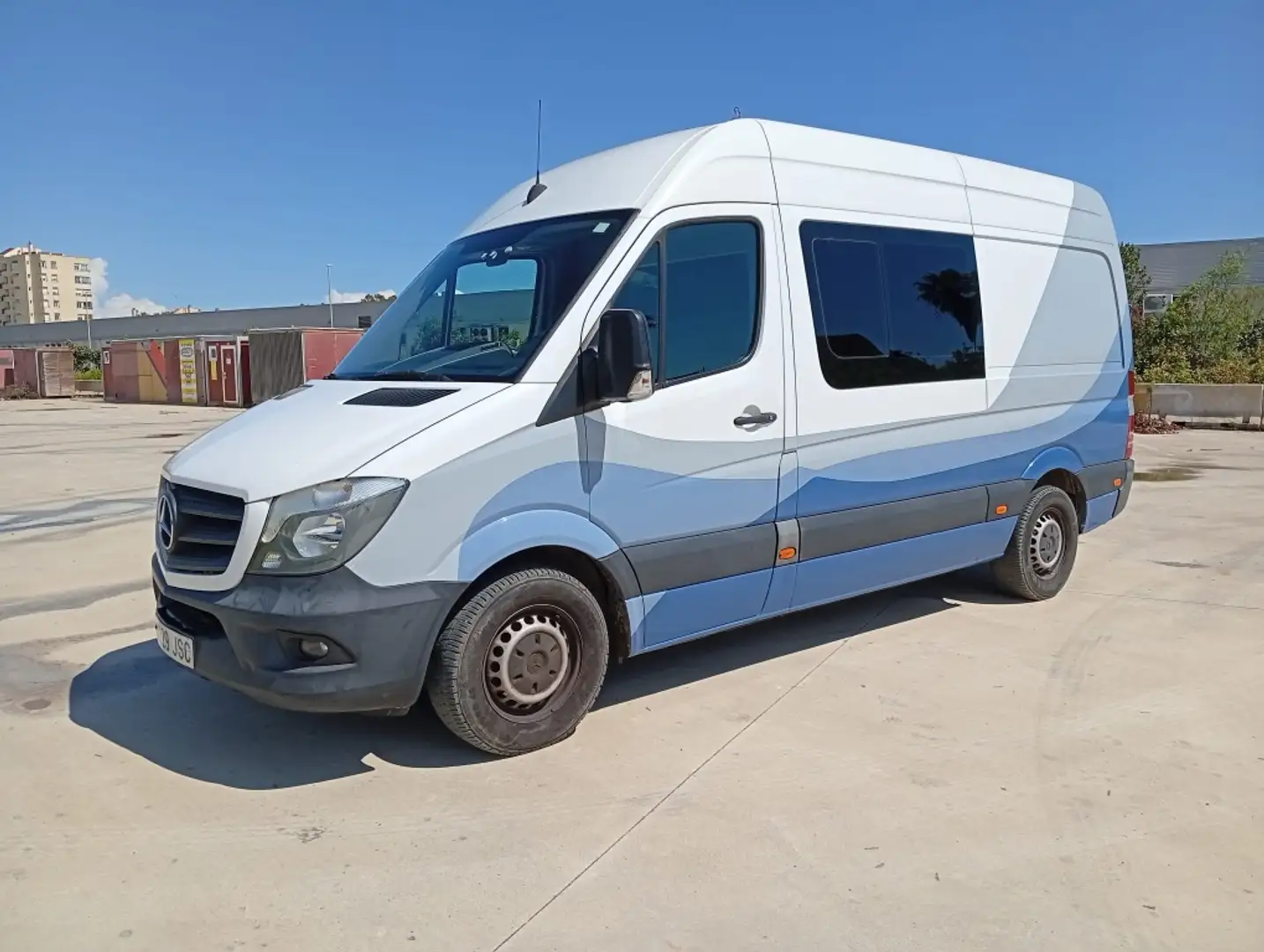 Mercedes-Benz Sprinter Mixto 313CDI Medio T.E. Blanco - 1