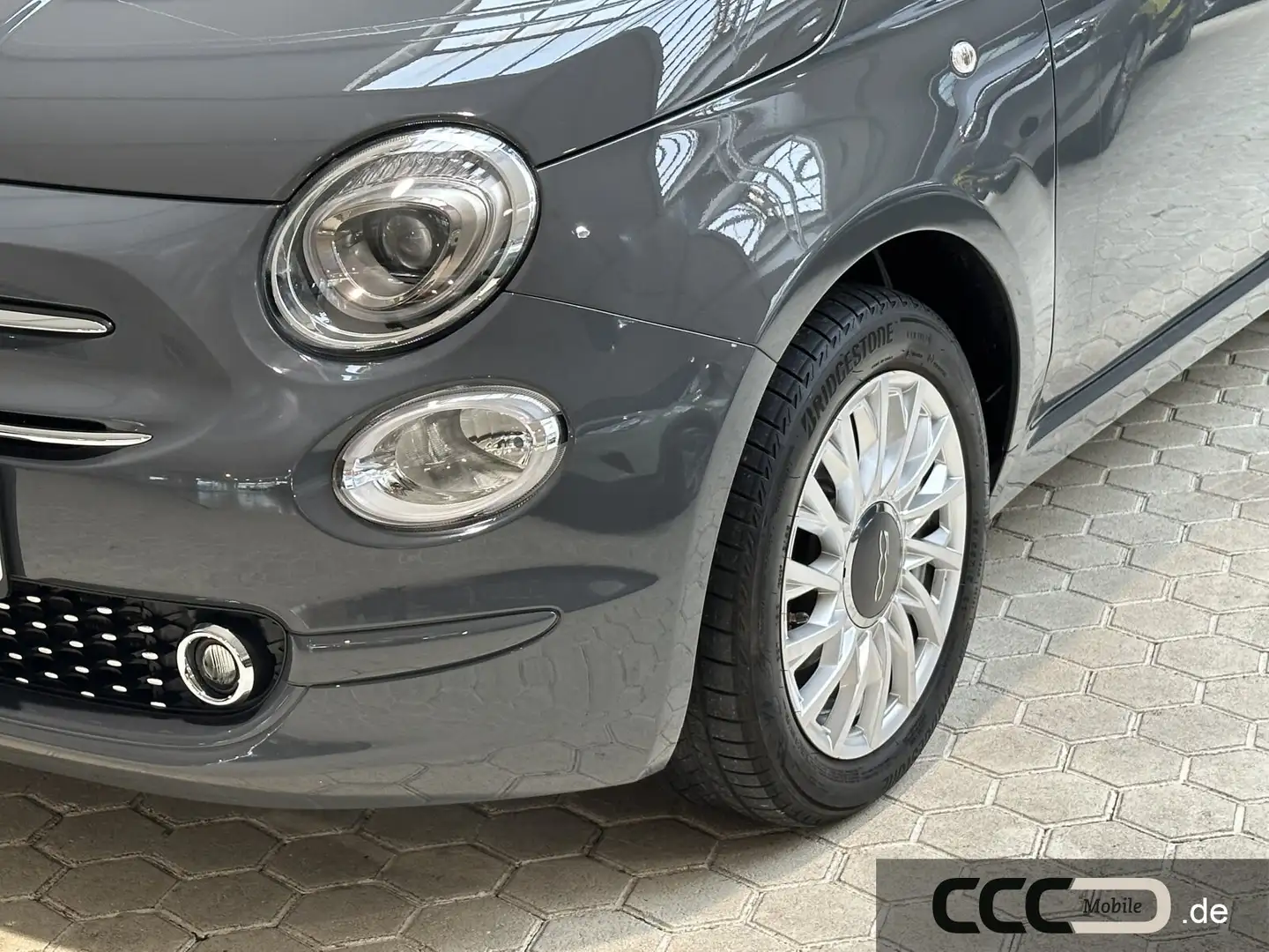 Fiat 500C Lounge *Klima/CarPlay/Touch/Servo/Cabrio/SHZ uvm Szürke - 2