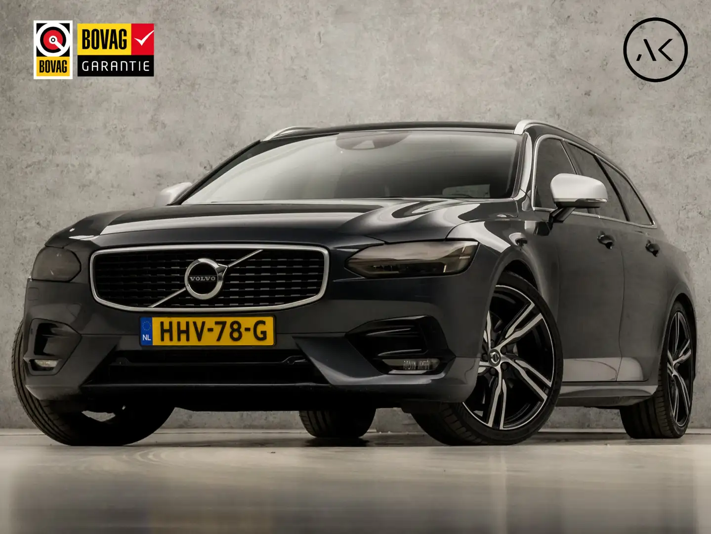 Volvo V90 2.0 T4 R-Design 191Pk Automaat (PANORAMADAK, APPLE Grijs - 1