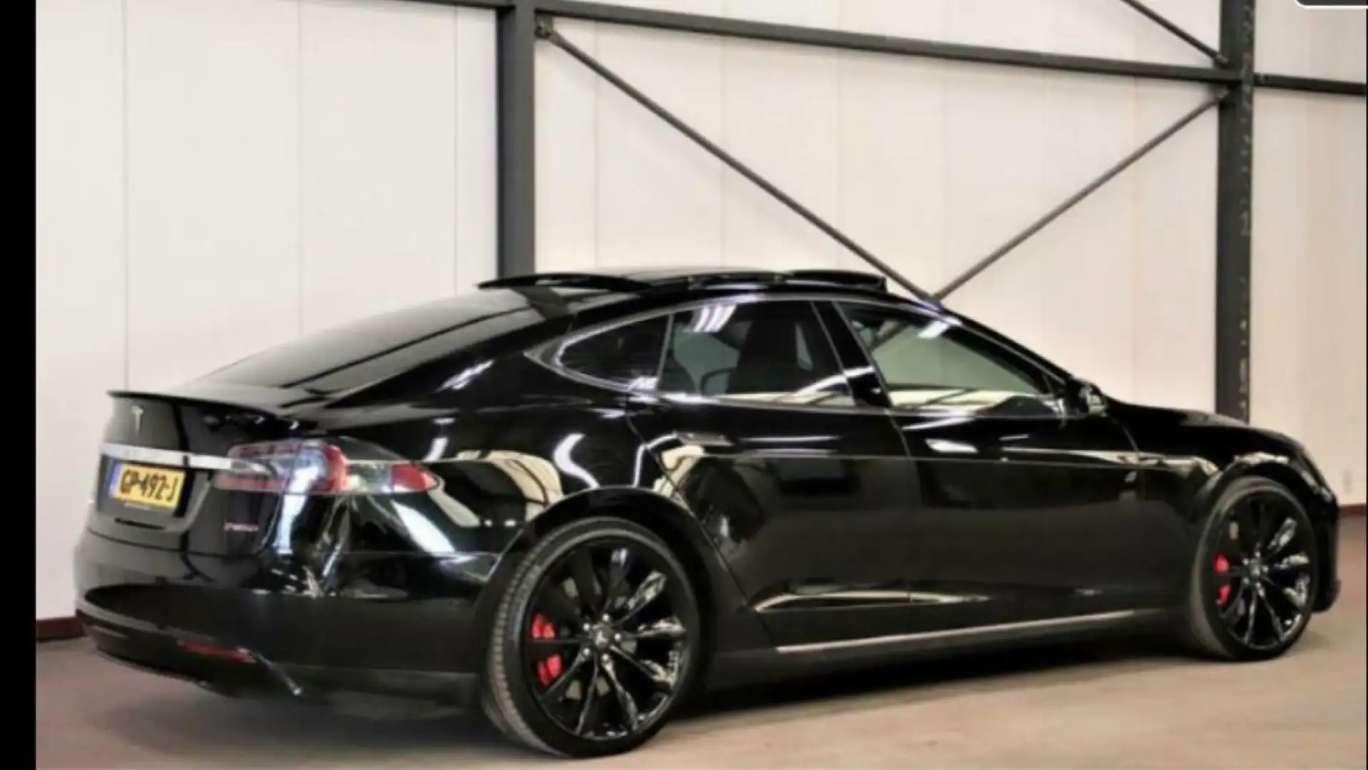Tesla Model S P85D Performance Insane + Free Supercharge Zwart - 1