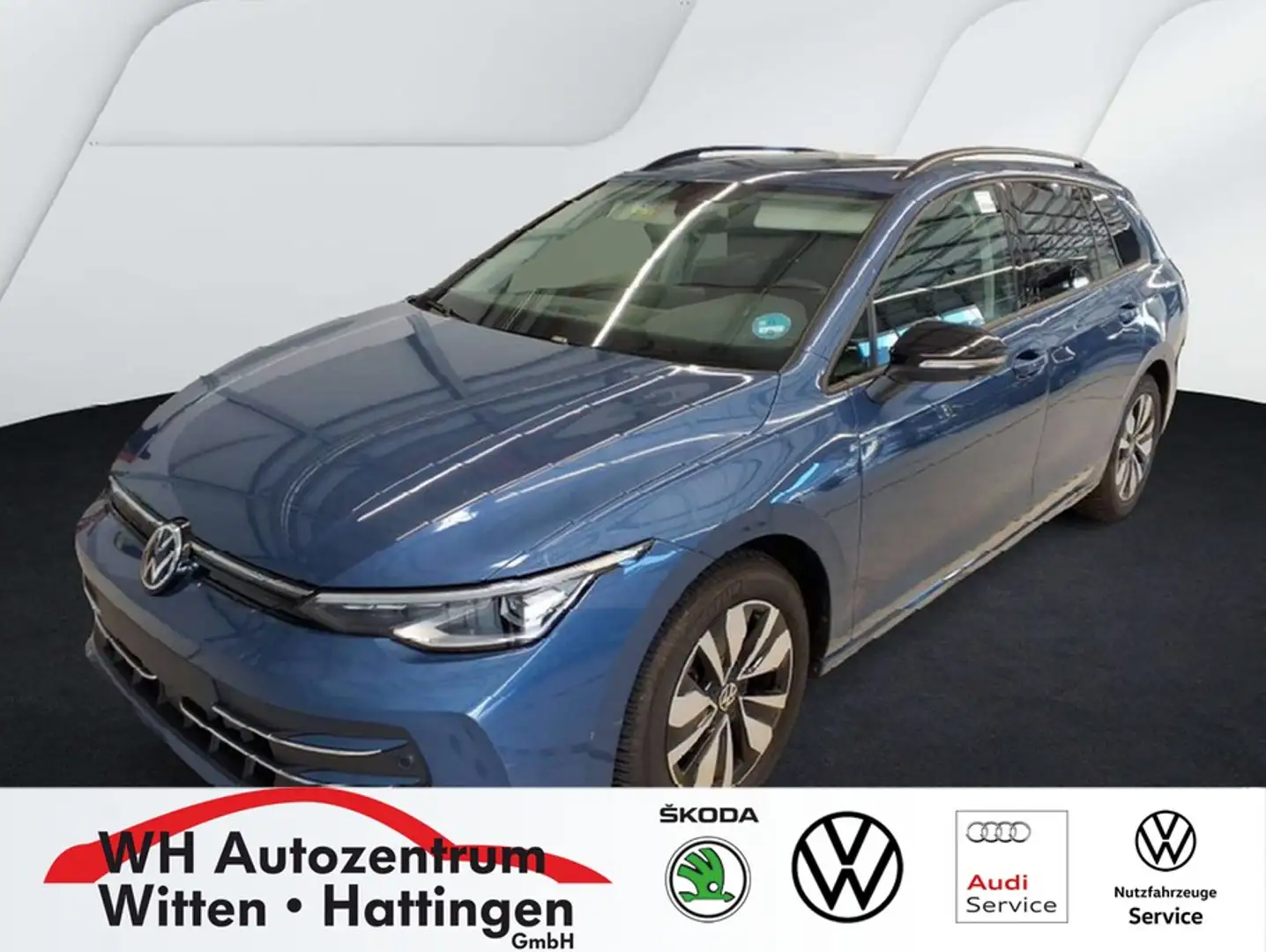 Volkswagen Golf VIII Variant 1.5 eTSI DSG GOAL NAVI AHK AREAVIE... Blau - 1
