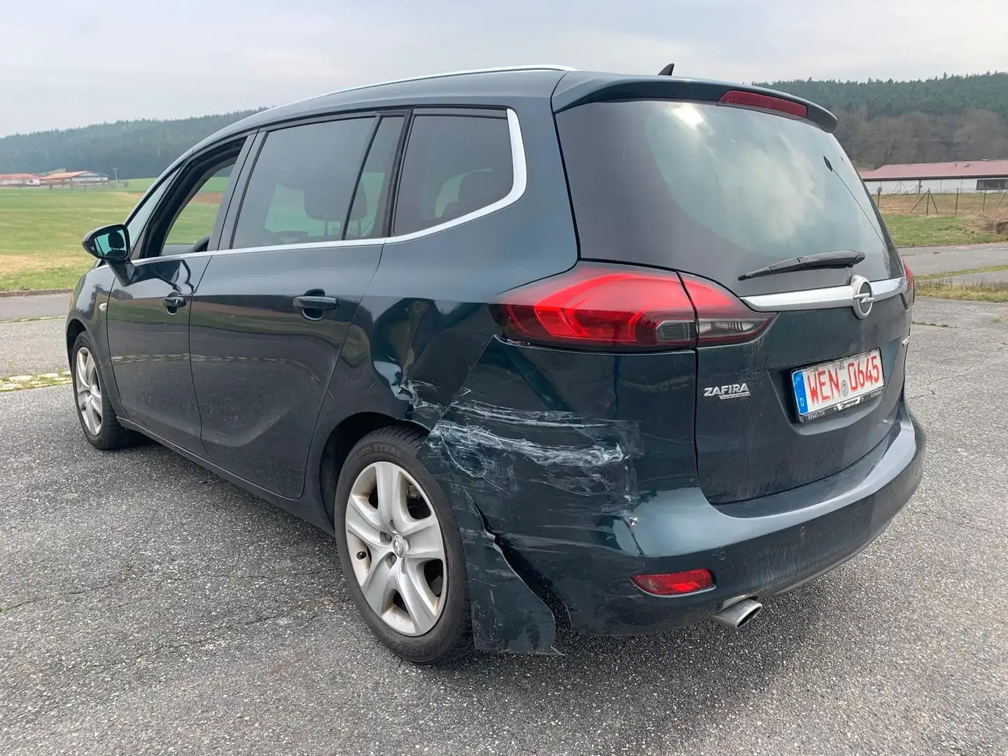Opel Zafira C Tourer Innovation*7-SITZER*VOLL FAHRBER Verde - 1
