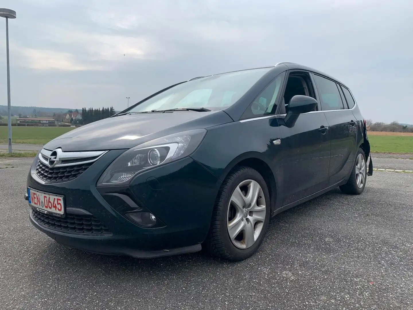 Opel Zafira C Tourer Innovation*7-SITZER*VOLL FAHRBER Verde - 2