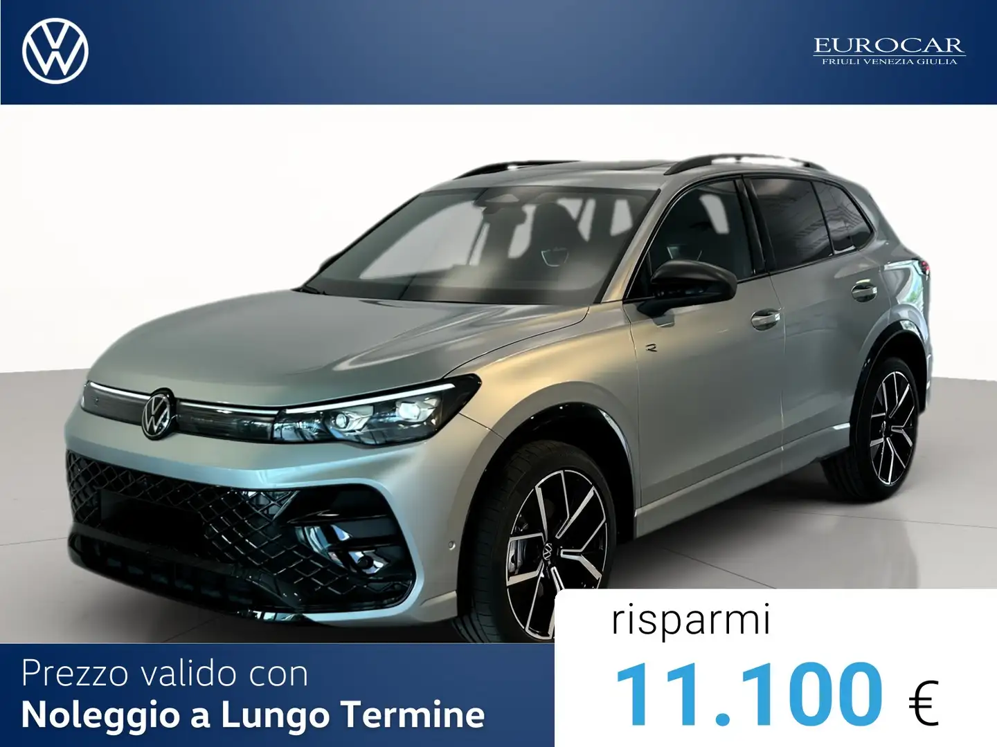 Volkswagen Tiguan 2.0 tsi r-line plus 4motion 265cv dsg Grigio - 1