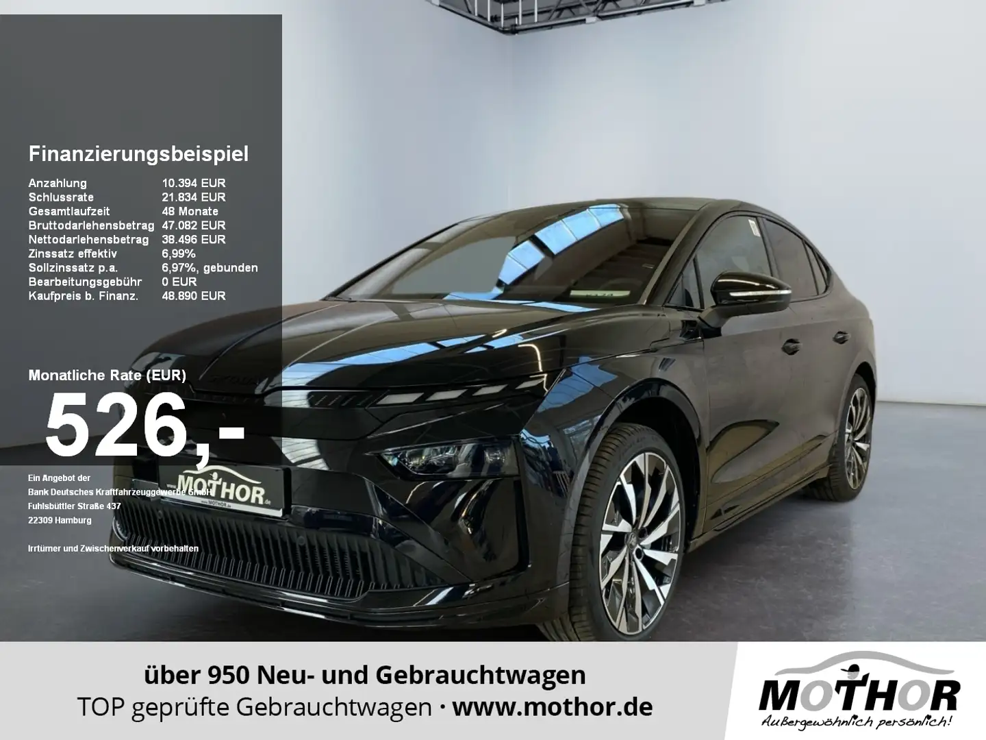 Skoda Enyaq Coupe 85 Sportline SOFORT Verfügbar Negro - 1