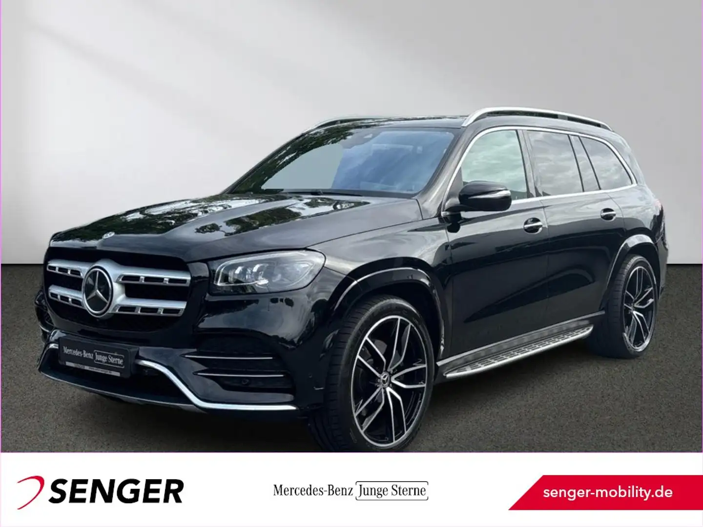 Mercedes-Benz GLS 580 4M AMG Pano Burmester 23" Distronic 360° Schwarz - 1