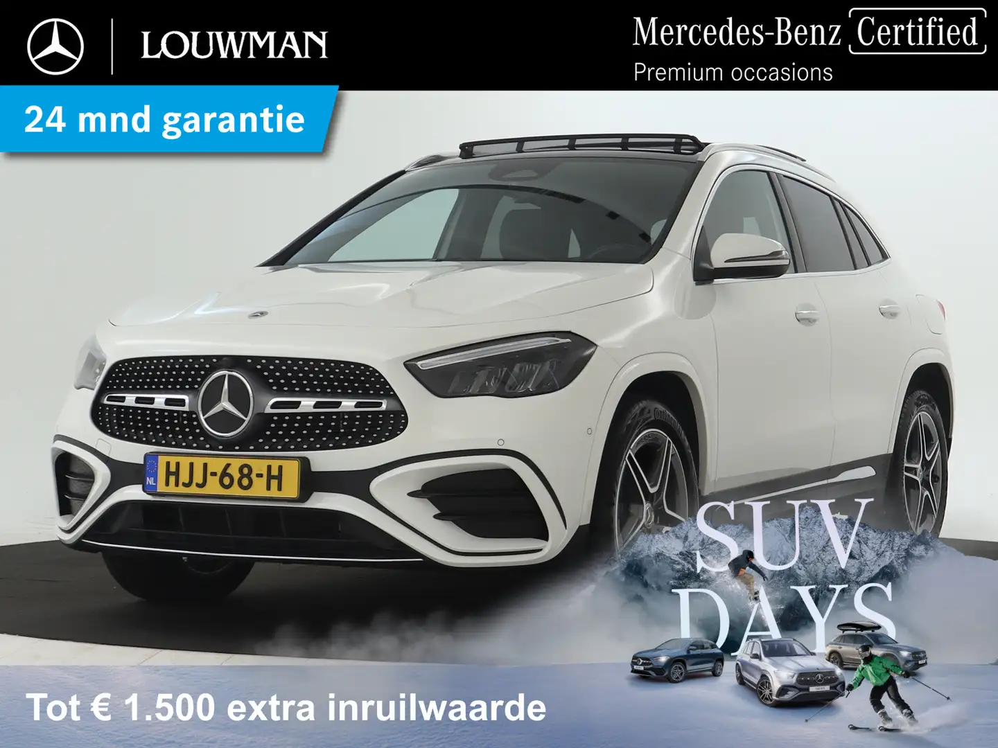 Mercedes-Benz GLA 250 e AMG Plug-In Hybride | AMG Line Advanced Plus | P Blanc - 1