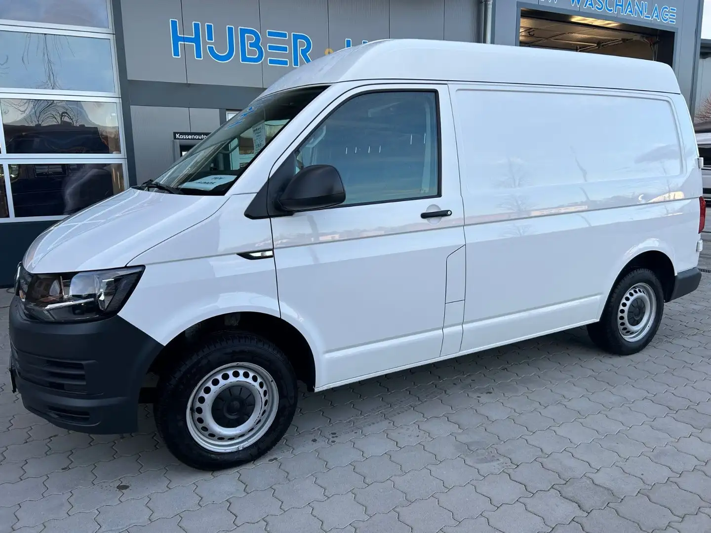 Volkswagen T6 Transporter T6 Kasten Mittelhochdach Klima+PDC Weiß - 2