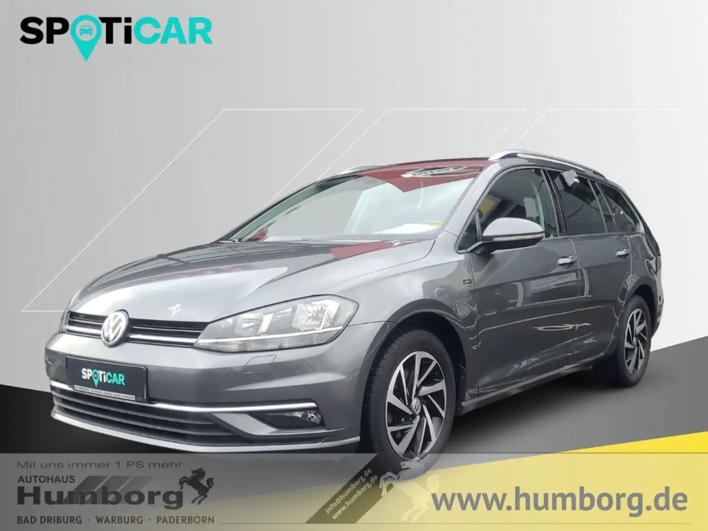 Volkswagen Golf Start-Stopp BMT VII 1.6 TDI Join AHK-klappbar Navi Grigio - 1