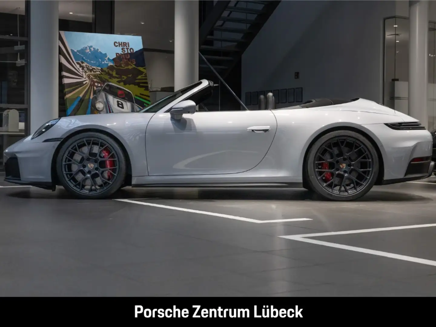 Porsche 992 911 Carrera 4 GTS Cabrio Nachtsicht BOSE Grijs - 2