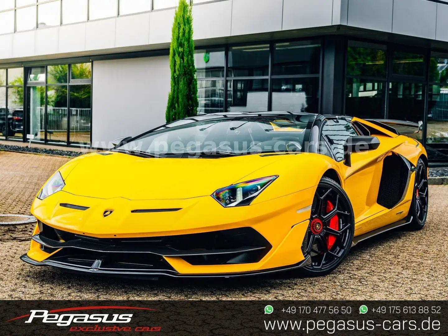 Lamborghini Aventador SVJ Roadster*COLLECTOR*CARBON*LIFT*PPF*20/21 Jaune - 1