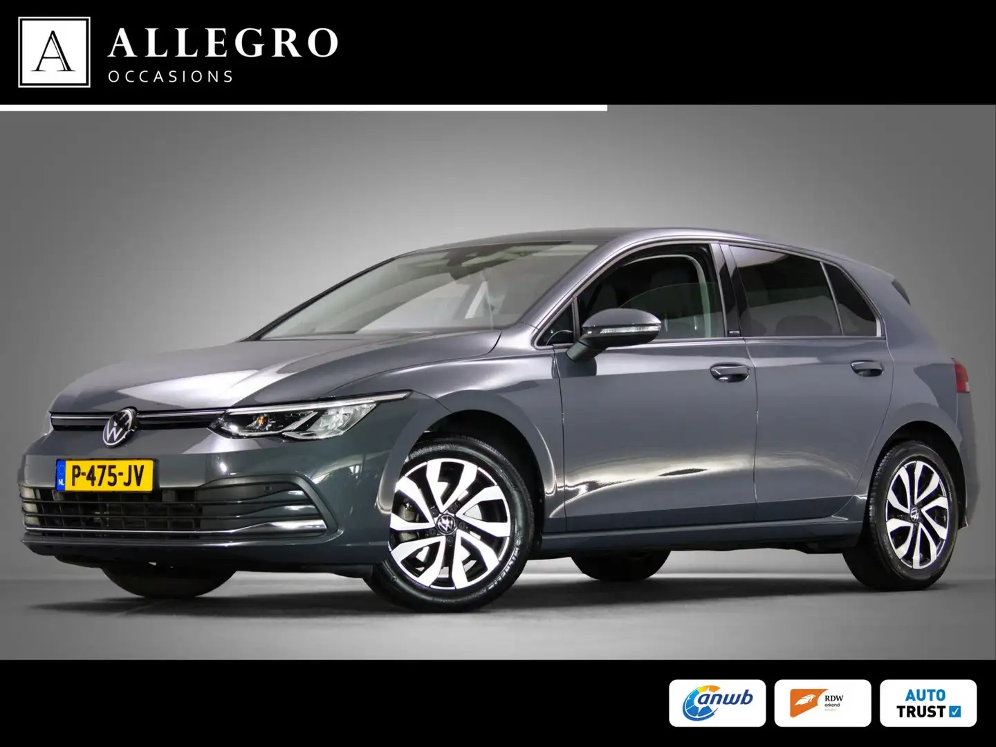 Volkswagen Golf 1.0 TSI Life Business (SFEERVERLICHTING, ADAPTIVE Grijs - 1