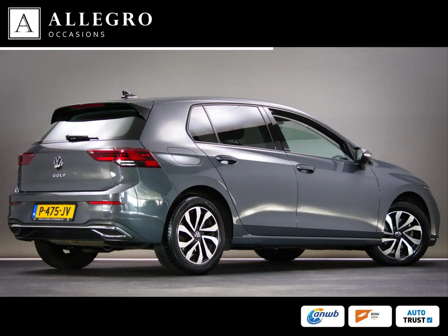 Volkswagen Golf 1.0 TSI Life Business (SFEERVERLICHTING, ADAPTIVE Grijs - 2