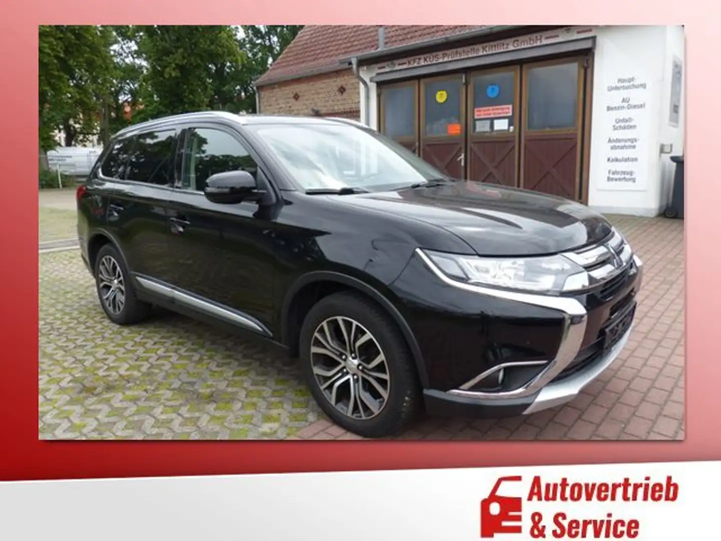 Mitsubishi Outlander 2.0 Cleartec  Autom. Tempom.,Sitzh. Zwart - 1