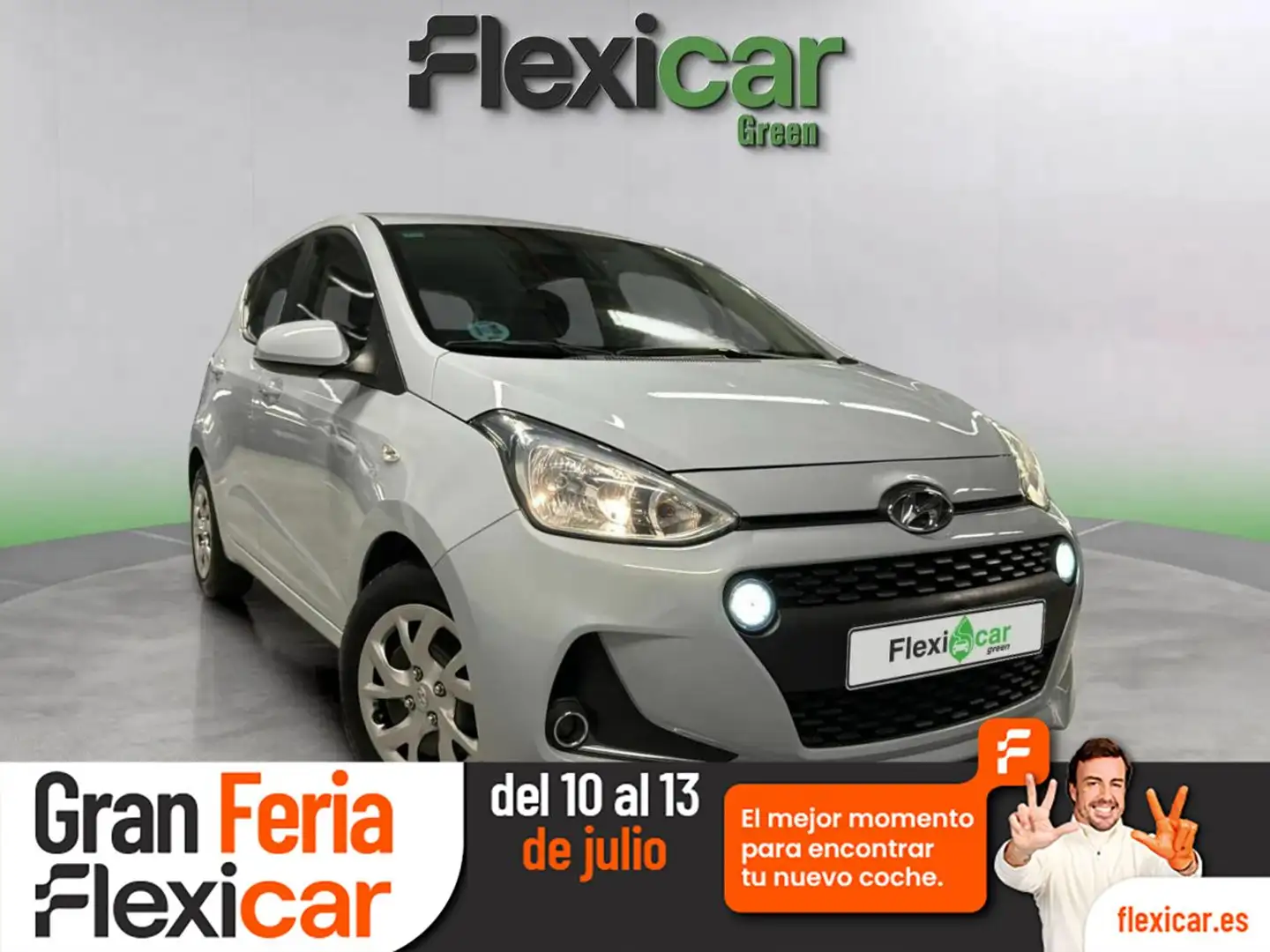 Hyundai i10 1.0 Klass Gris - 1