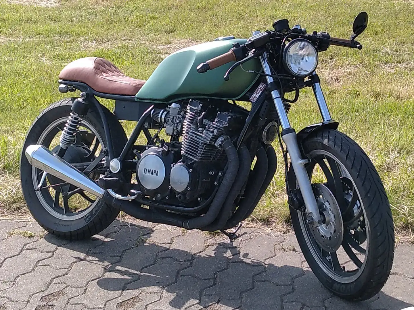 Yamaha XJ 650 4K0 cafe racer Verde - 2
