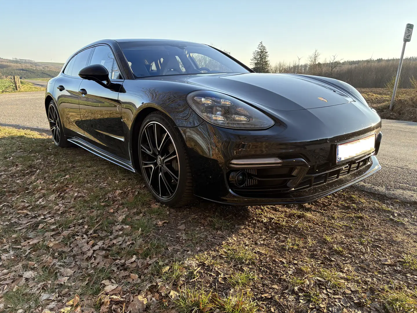 Porsche Panamera Panamera 4S Sport Turismo 2.9 V6 Bi-Turbo PDK Noir - 1