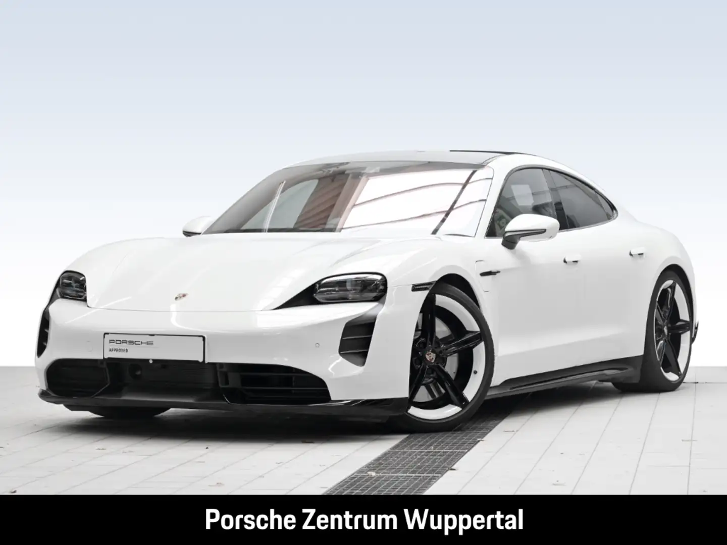 Porsche Taycan Turbo Head-Up LED-Matrix Sitzbelüftung Blanc - 1