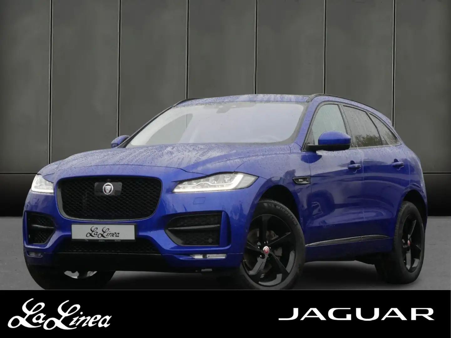 Jaguar F-Pace 25d R-Sport AWD AHL elt., Head Up Display Blauw - 1