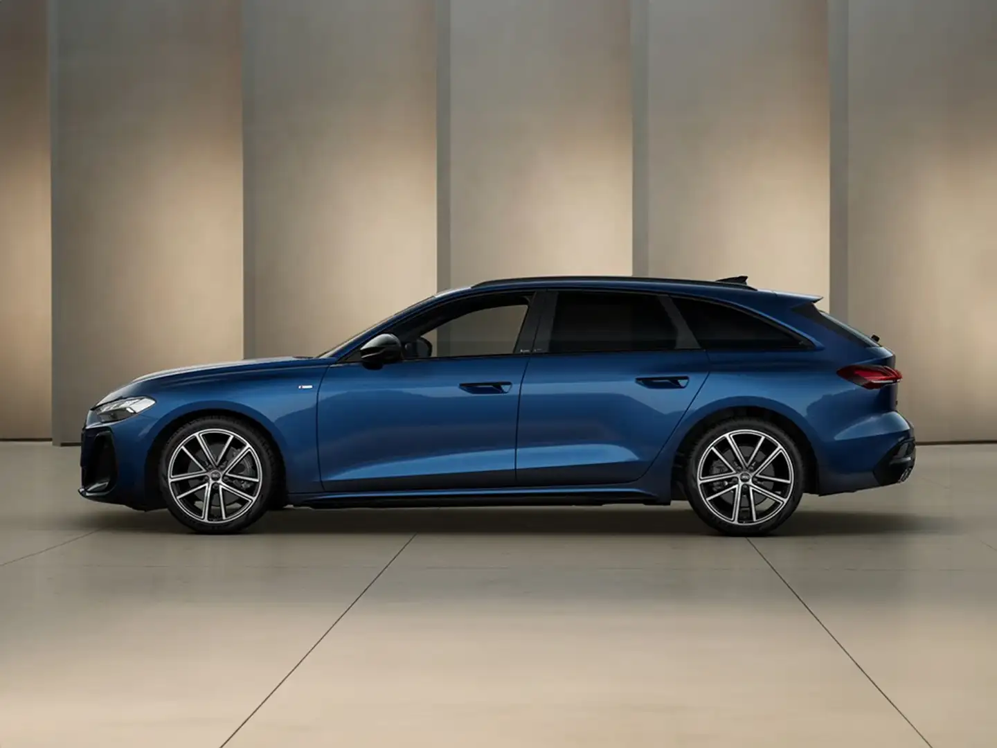 Audi A5 Avant 2.0TDI Black line 204 S tronic Azul - 2