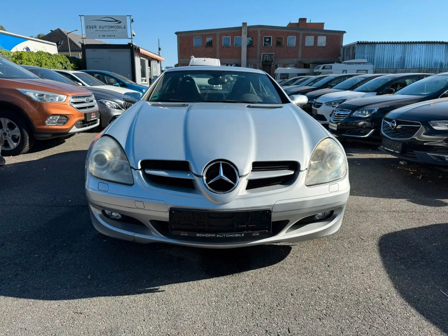 Mercedes-Benz SLK 200 Kompressor / Steuerkette Neu Silber - 1