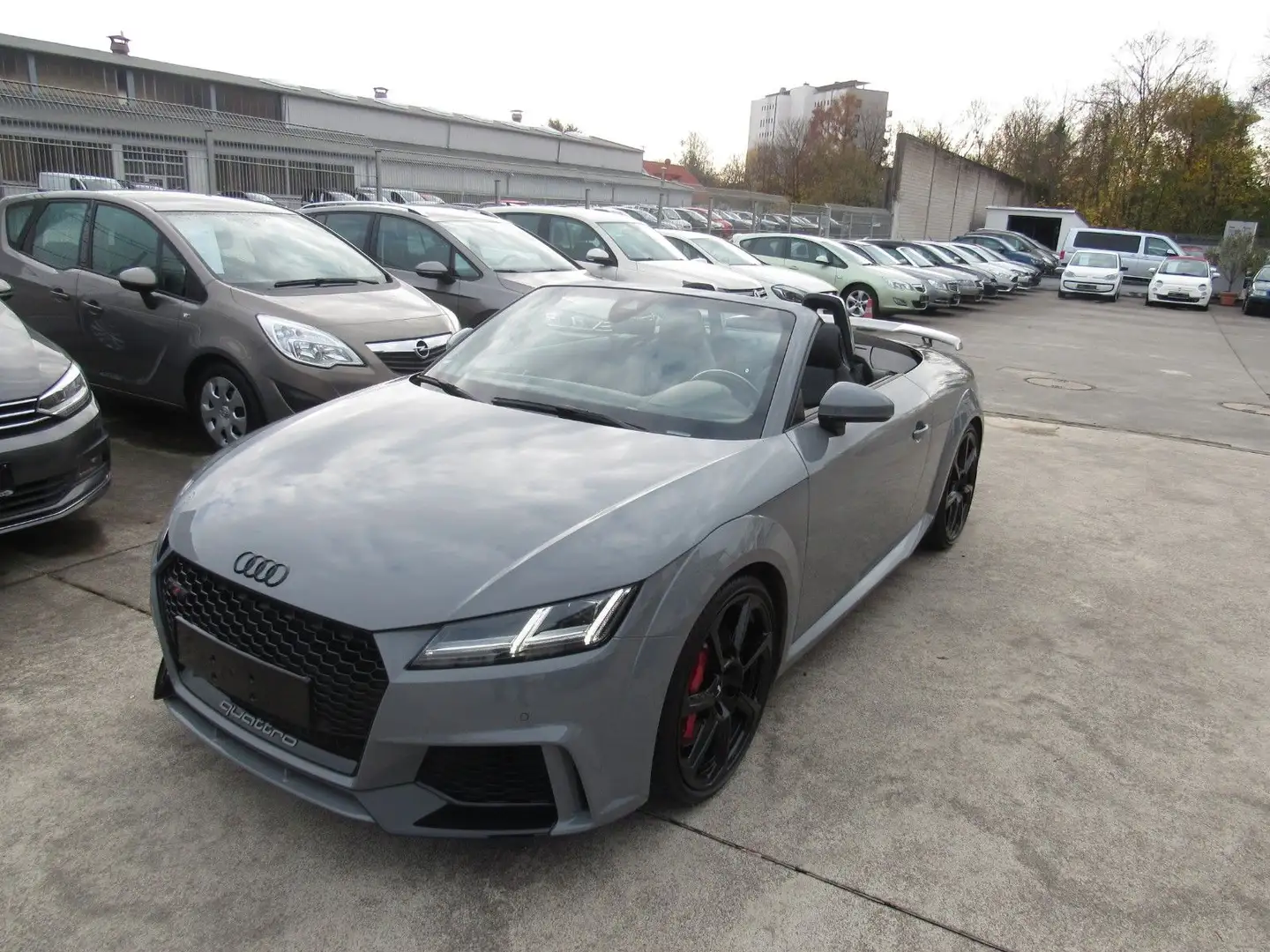 Audi TT RS CARBON-PAKET,OHNE OPF,V-MAX 280Km/h,VOLL. Gris - 2