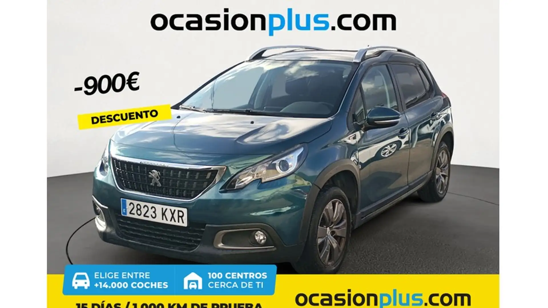 Peugeot 2008 1.2 PureTech S&S Signature 82 Blau - 1