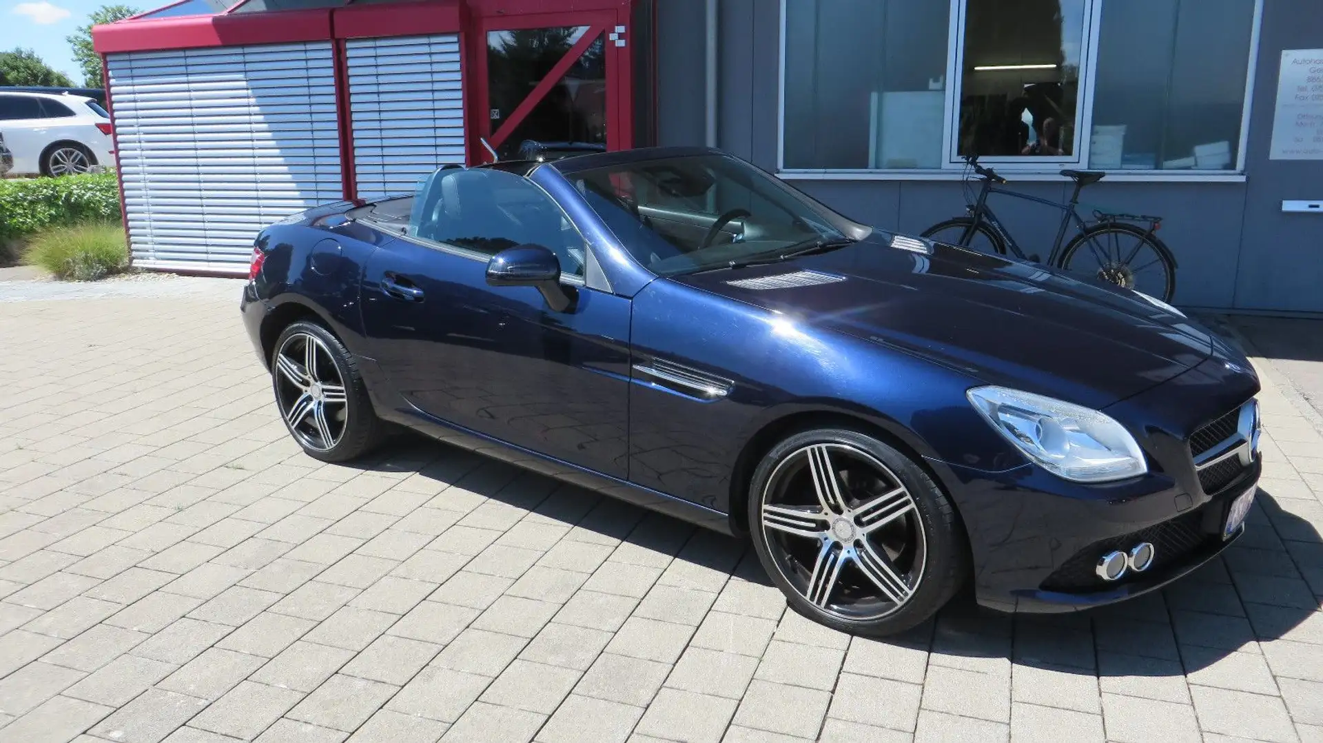 Mercedes-Benz SLK 200 Airscarf, Pano, AMG-Felgen, Top Zustand Blu/Azzurro - 2