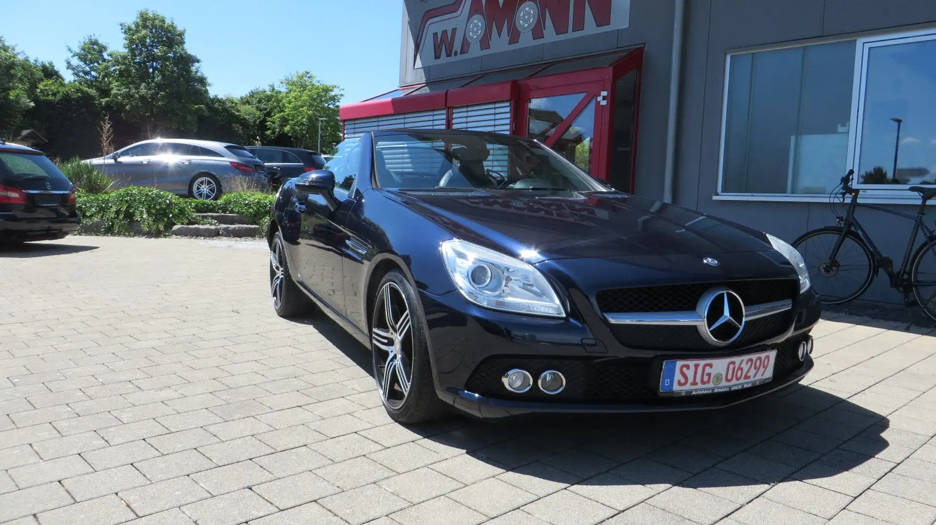 Mercedes-Benz SLK 200 Airscarf, Pano, AMG-Felgen, Top Zustand Blu/Azzurro - 1