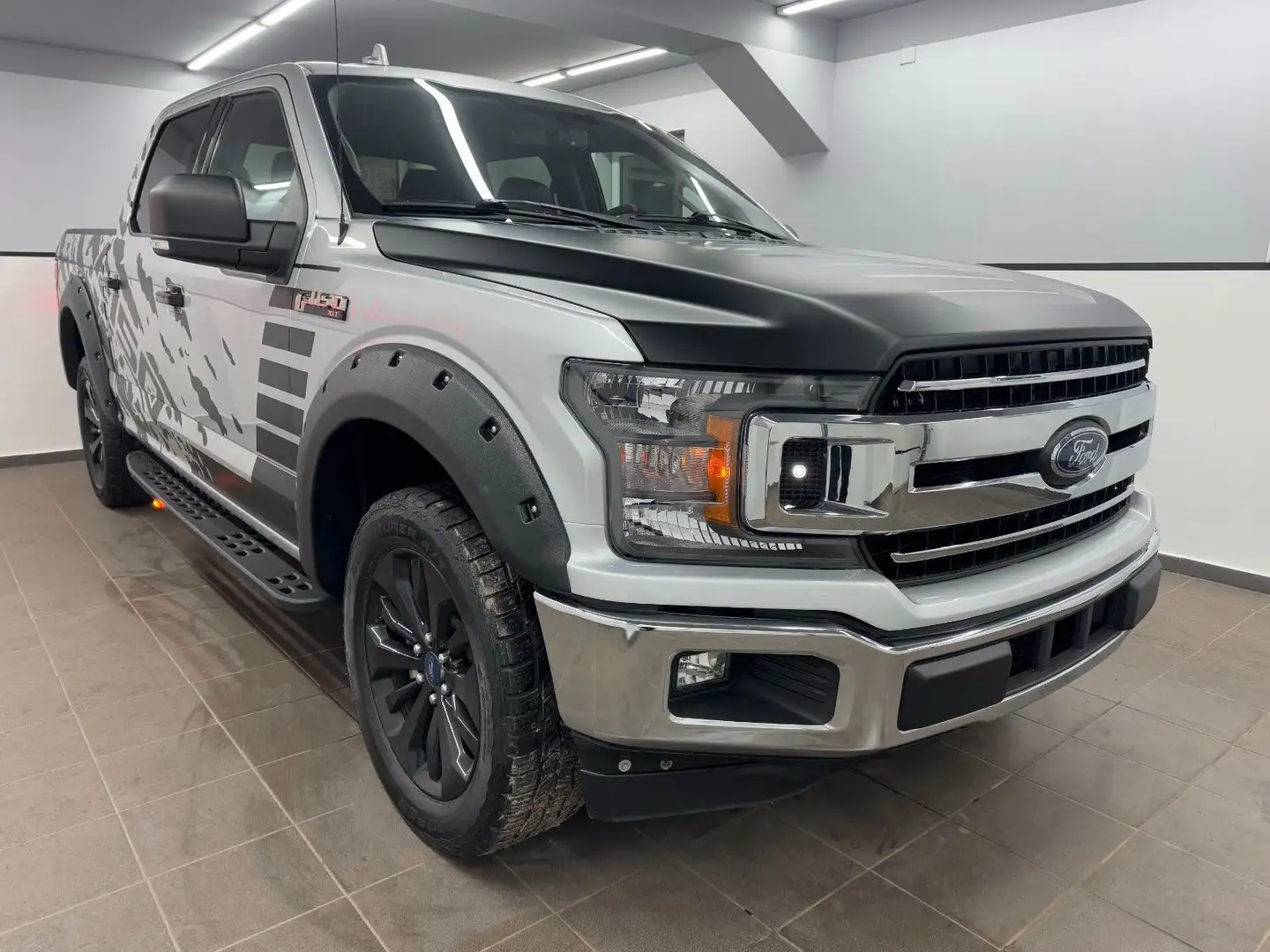Ford F 150 3.5 Eco STX 4x4/6.Sitze/LKW/AHK-3,5T/SHZ/ Argintiu - 2