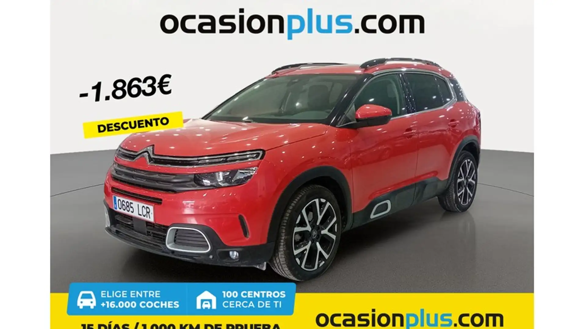 Citroen C5 Aircross BlueHDi S&S Feel EAT8 130 Rojo - 1