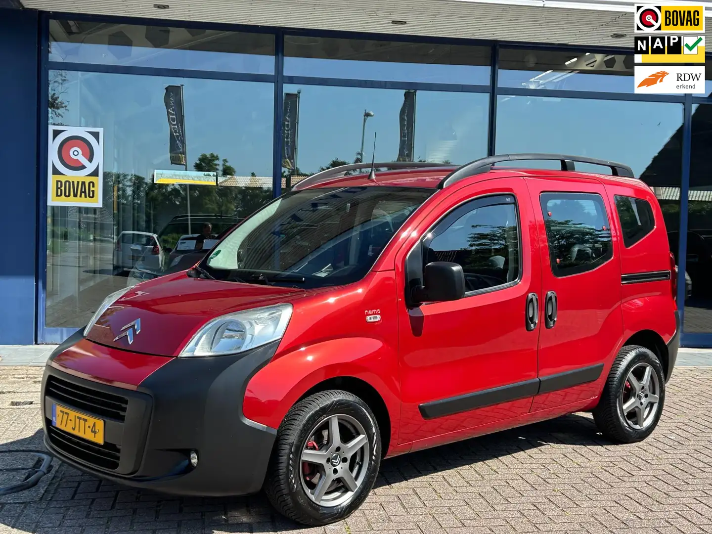Citroen Nemo 1.4i Multispace Airco Cruise Park.Sens LM- Velgen Rouge - 1