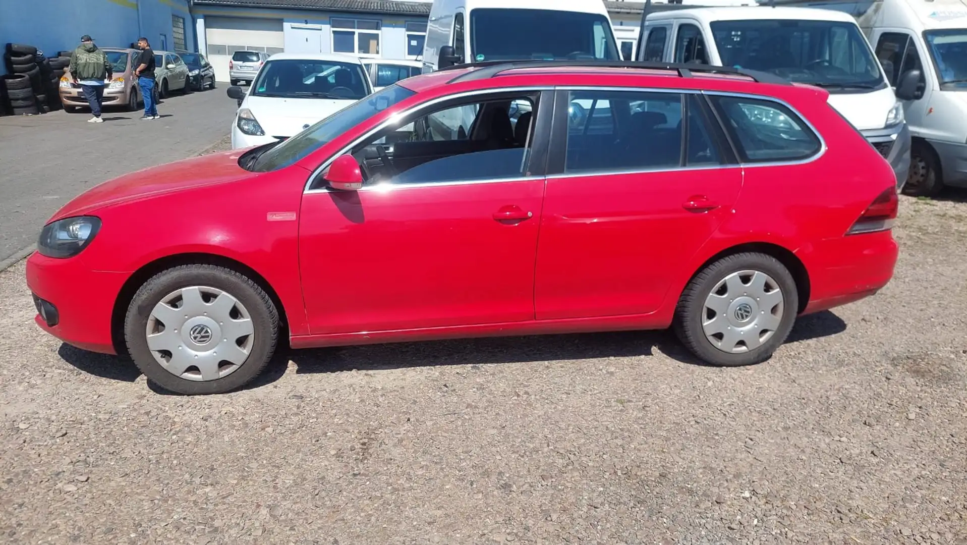 Volkswagen Golf Variant Comfortline Červená - 2