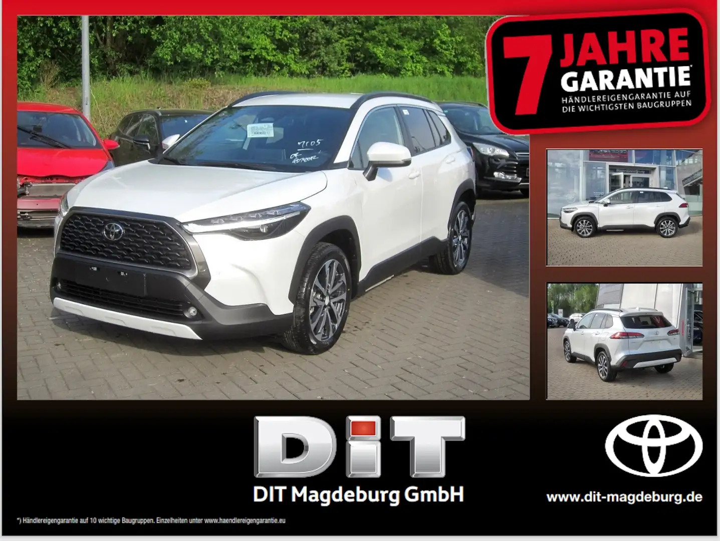 Toyota Corolla Cross 1.8 Hybrid D 4x2 Team D LED.Navi. Blanc - 1