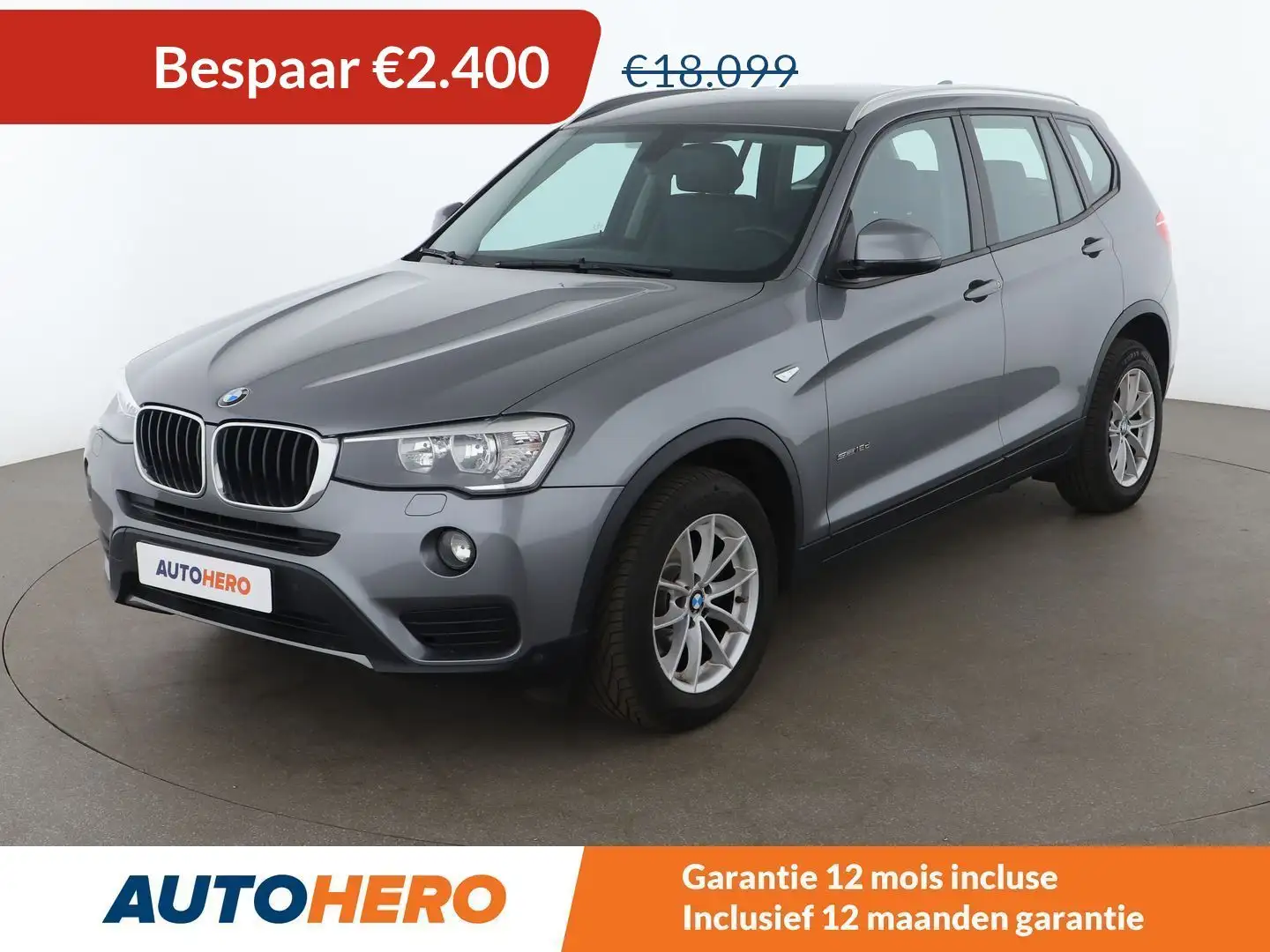BMW X3 sDrive 18d Grey - 1