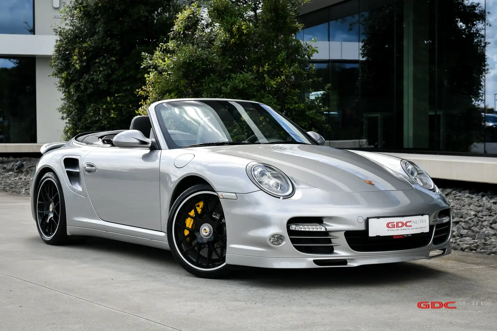 Porsche 911 997.2 Turbo S l 3.8 PDK l Cabrio l Ceramic Brakes Grijs - 1