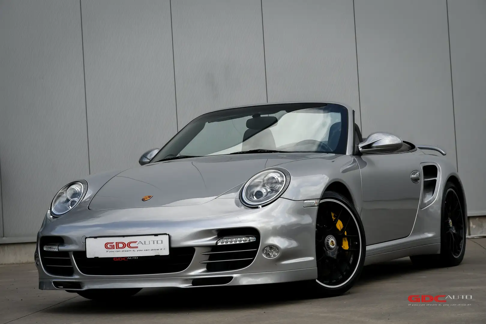 Porsche 911 997.2 Turbo S l 3.8 PDK l Cabrio l Ceramic Brakes Grijs - 2