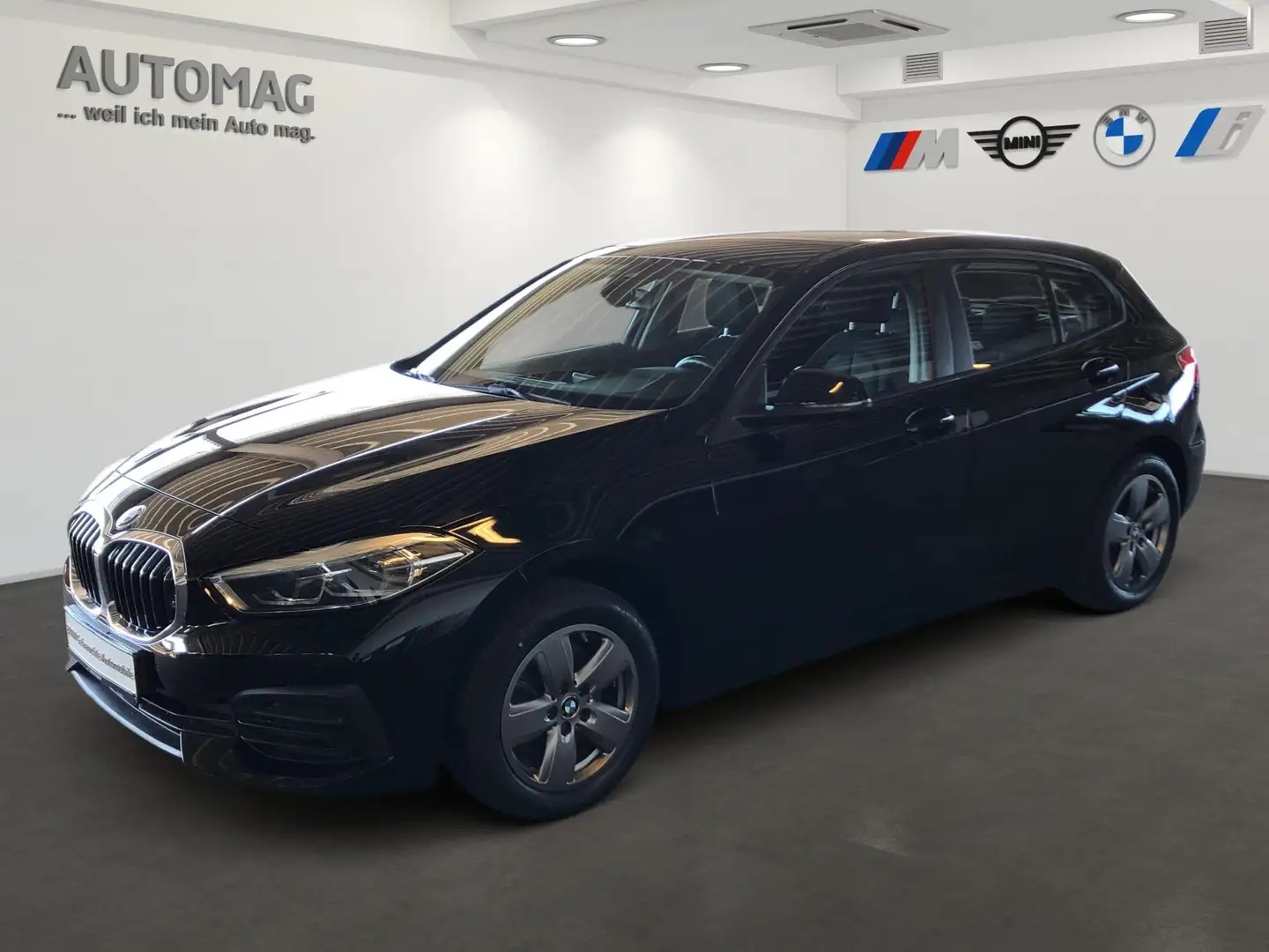 BMW 118 i Klimaautomatik*LED*PDC*Sitzheizung Zwart - 1