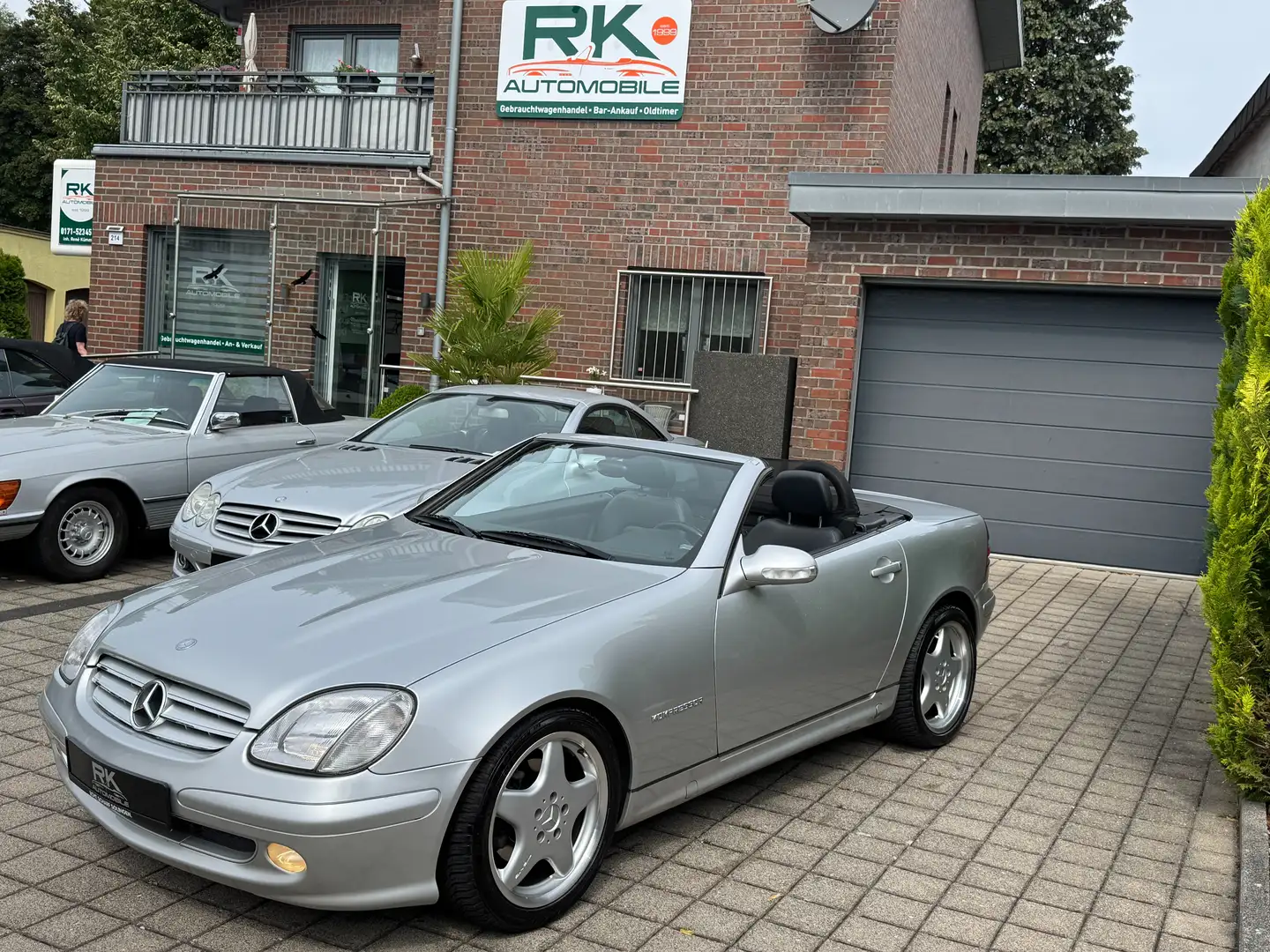 Mercedes-Benz SLK 200 Kompressor AMG Paket srebrna - 1