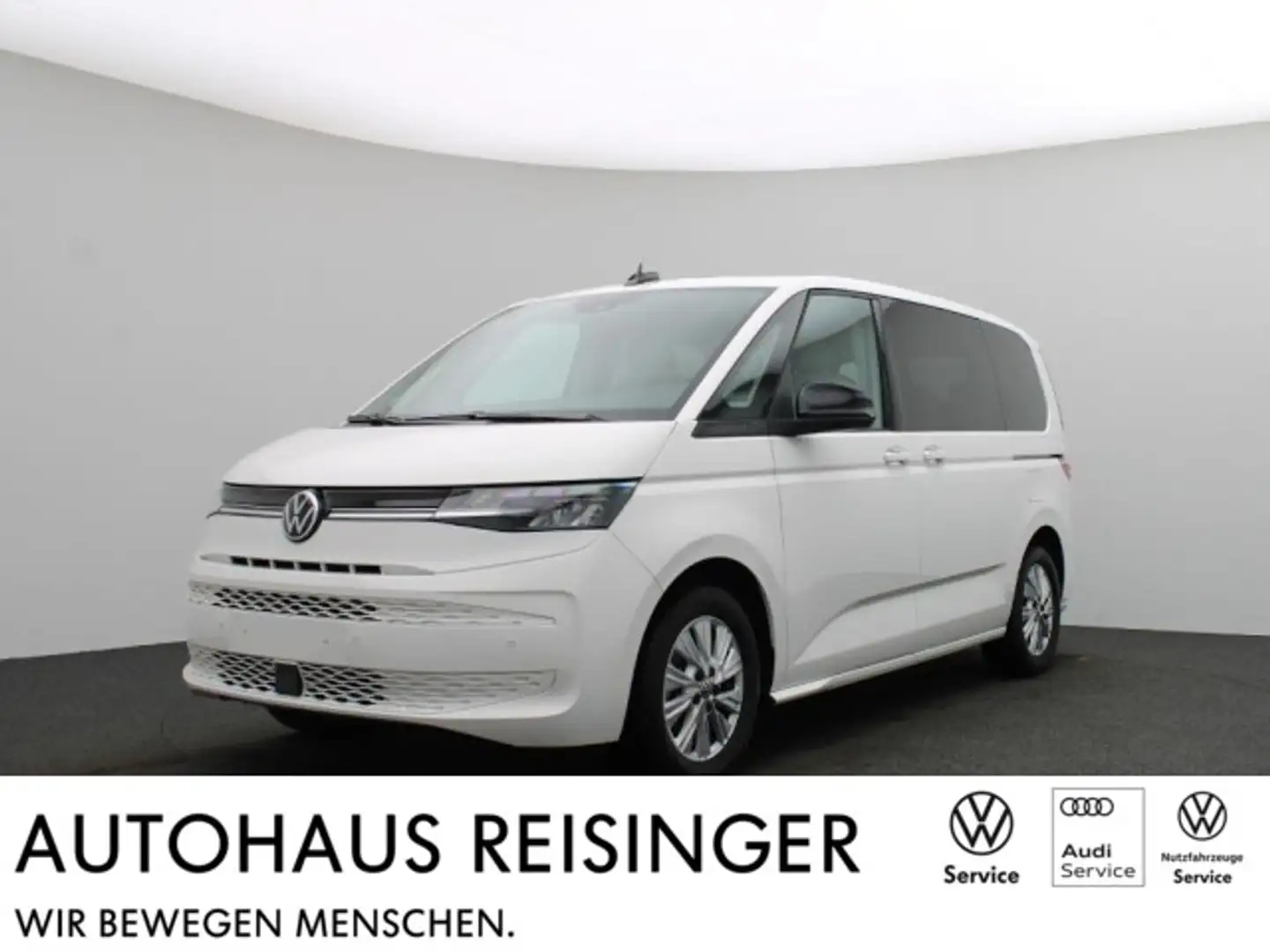 Volkswagen T7 Multivan 2,0 TDI Life DSG (LED+NAVI+APP+AHK+ACC) Klima Weiß - 1