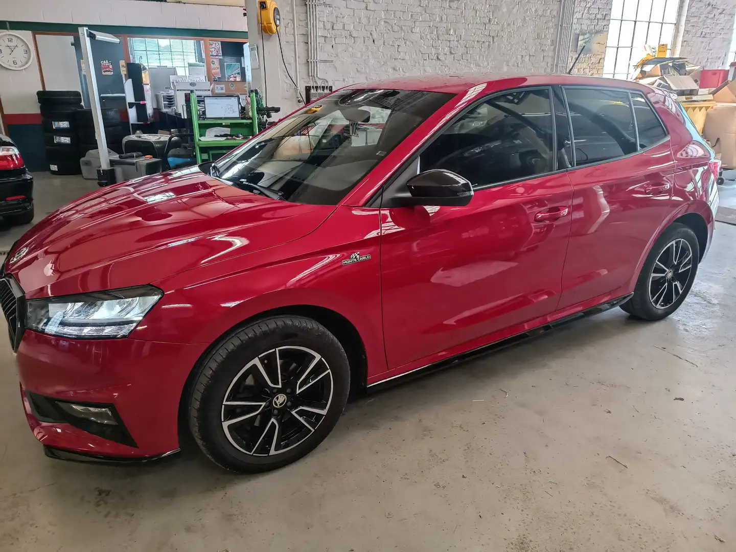 Skoda Fabia Fabia 110cv TSI Monte Carlo DSG Rouge - 1