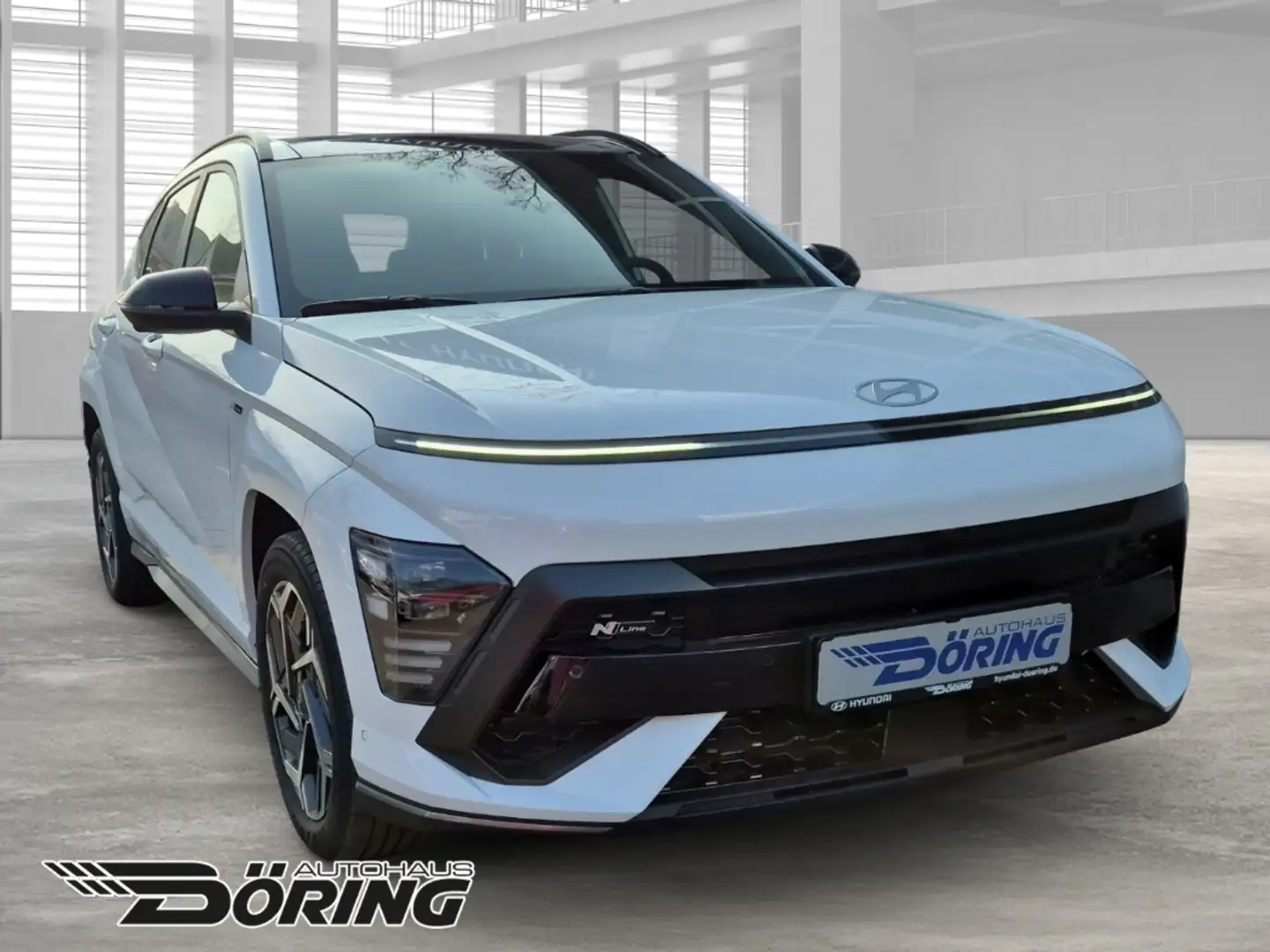 Hyundai KONA Hybrid N Line 1.6 GDI (141 PS) DCT Ultimate-Paket Weiß - 2