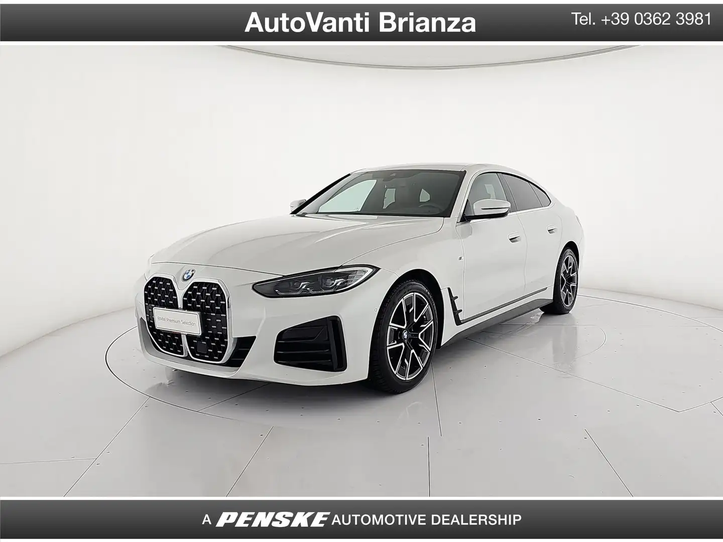 BMW 420 420d xDrive 48V MSport Bianco - 1