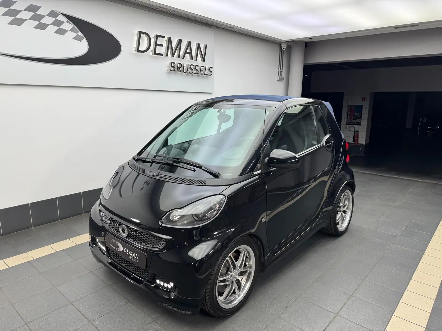 smart brabus F2 Cabrio Negro - 1