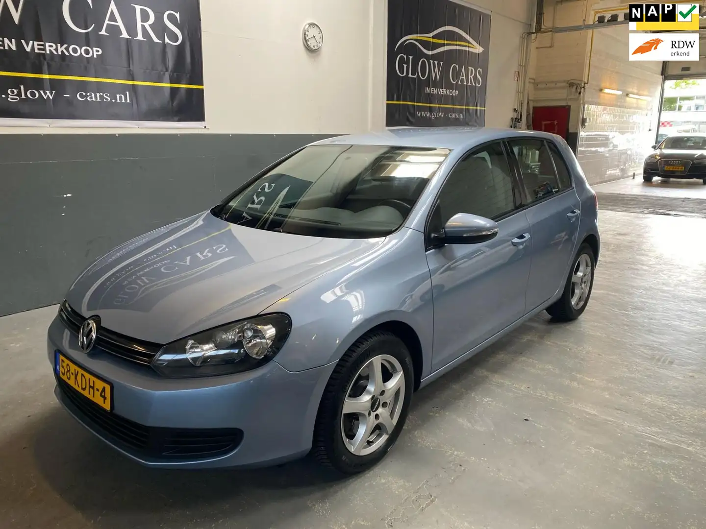 Volkswagen Golf 1.4 TSI Comfortline |AIRCO|NAP|CRUISE|ISOFIX| Blauw - 1