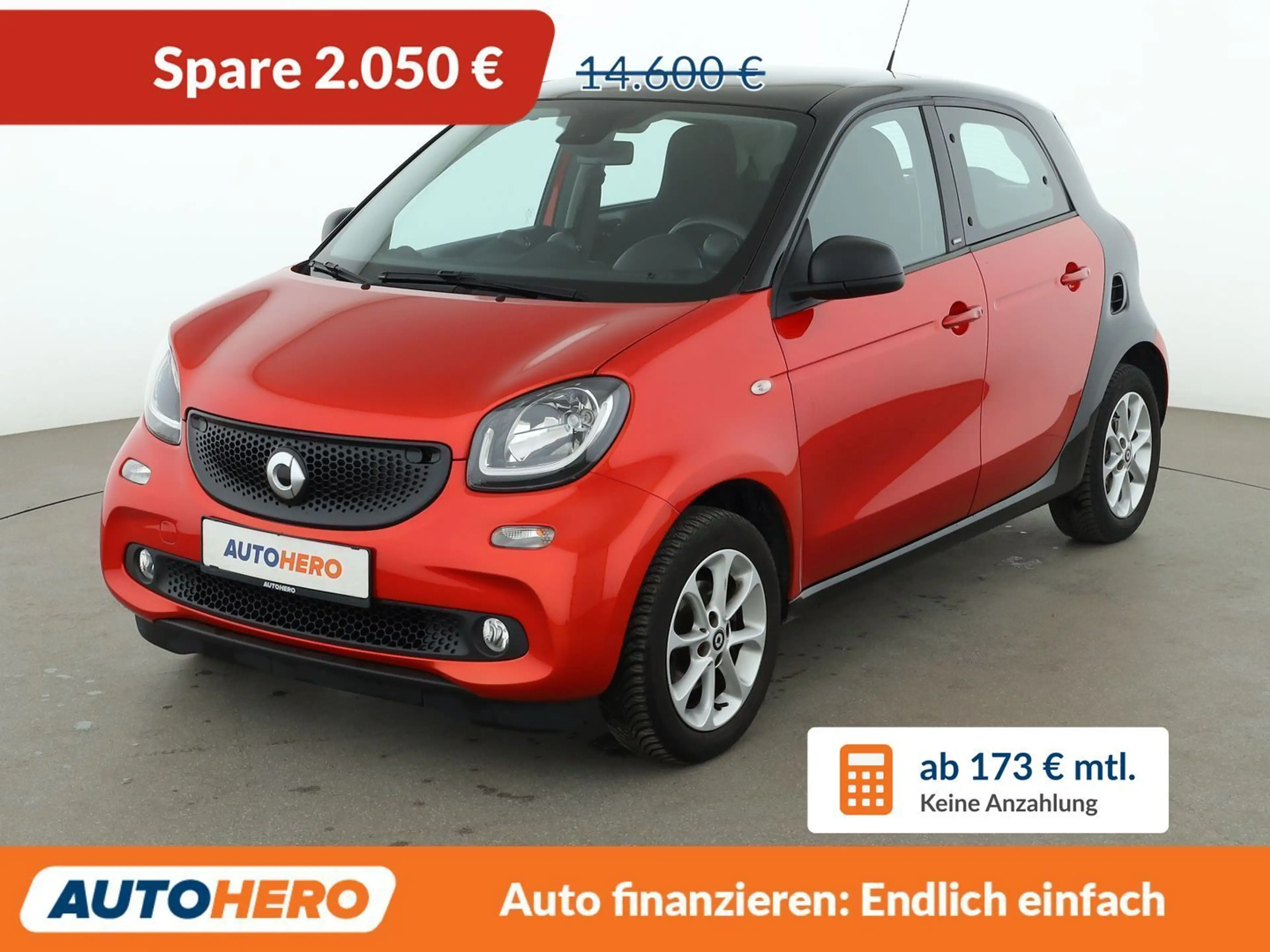 smart forFour 0.9 Turbo passion Aut.*PDC*SHZ*KLIMA*TEMPO*PANO*